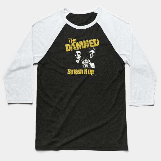 The Damned Baseball T-Shirt by evaedwards2